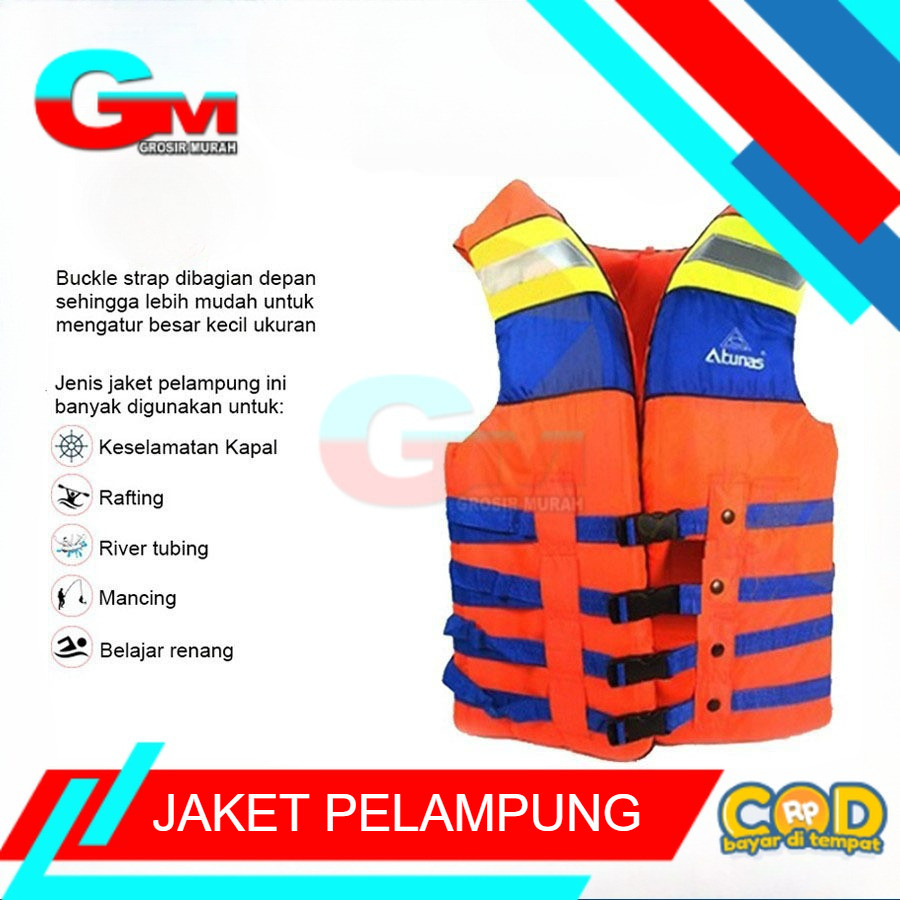Pelampung Renang / Pelampung Dewasa / Baju Pelampung Safety