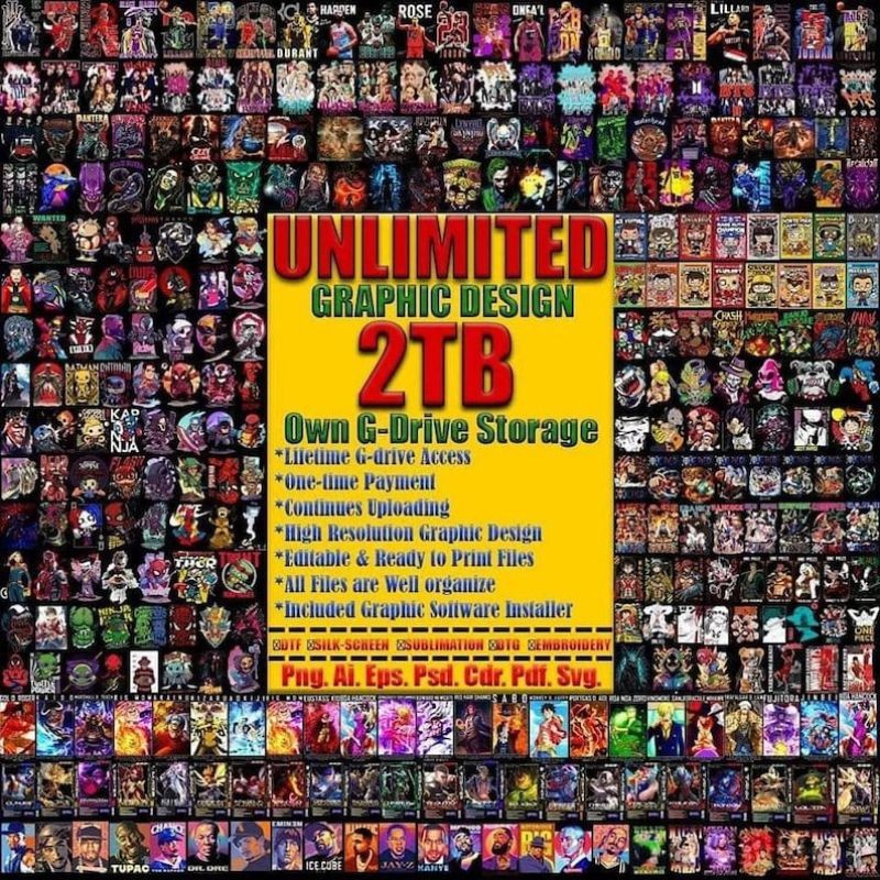 Desain Kaos Anime dan Kumpulan Desain