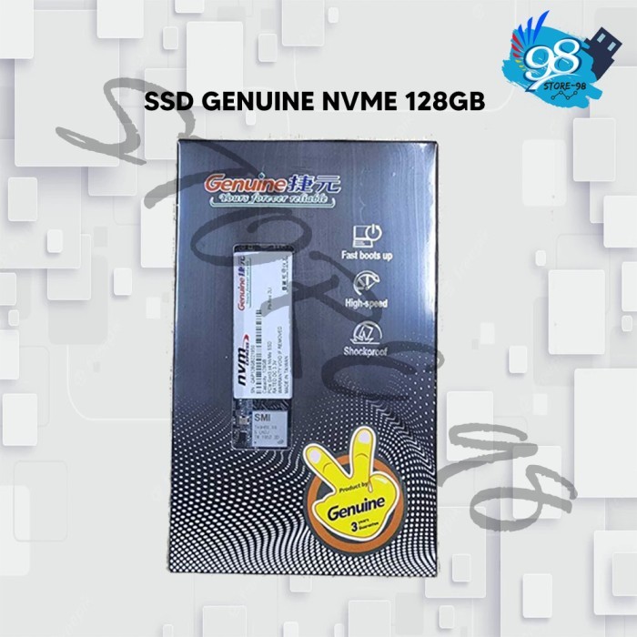 SSD Genuine 128GB M.2 NVMe - SSD 128 GB Genuine M2 NVMe