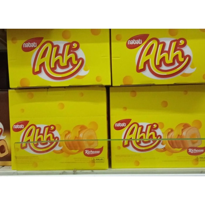 

Nabati AHH Krim Keju 20s DIJUAL PERBOX