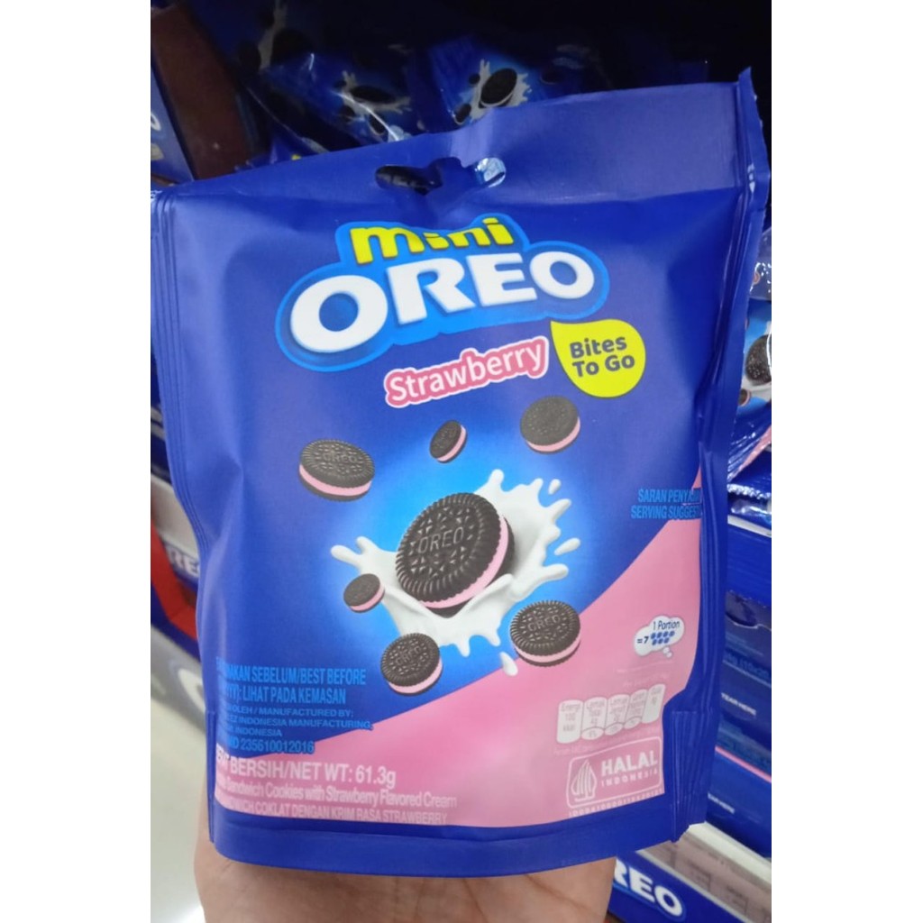 

OREO MINI 61 GRAM STRAWBERRY POUCH