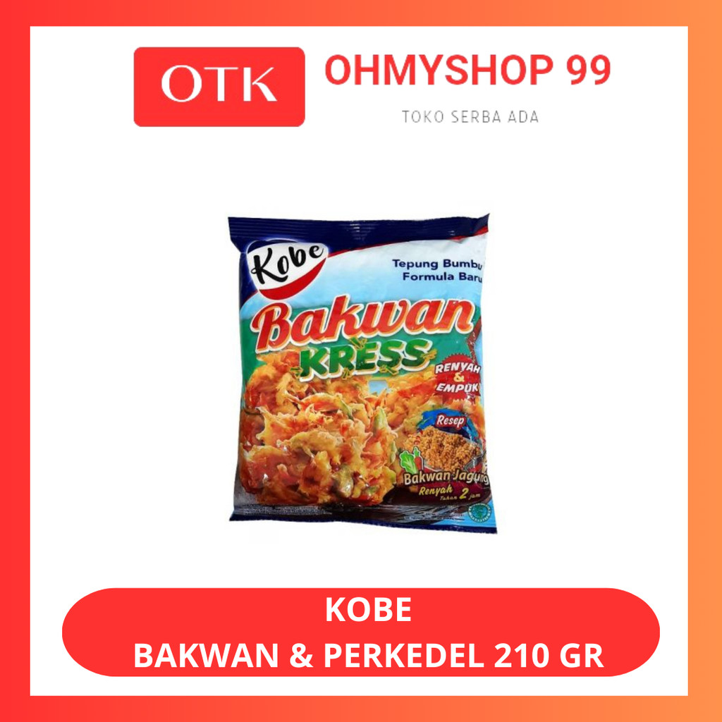 

Kobe Tepung Bumbu Bakwan Kress 210gr