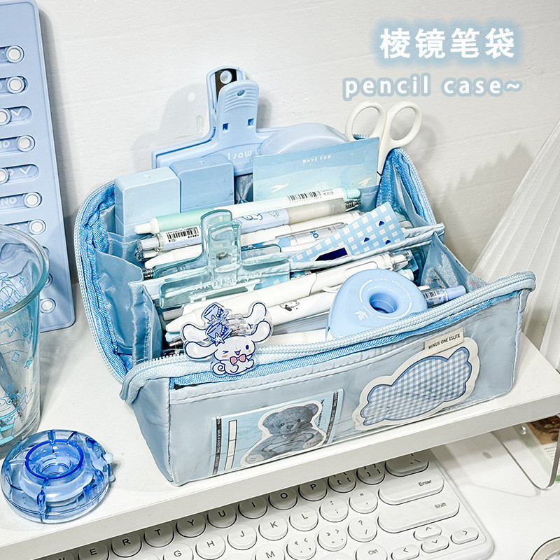

READY Tempat alat tulis kotak pensil aesthetic Tas PenaTempat Pencil Tas Pensil kapasitas besar High Quality