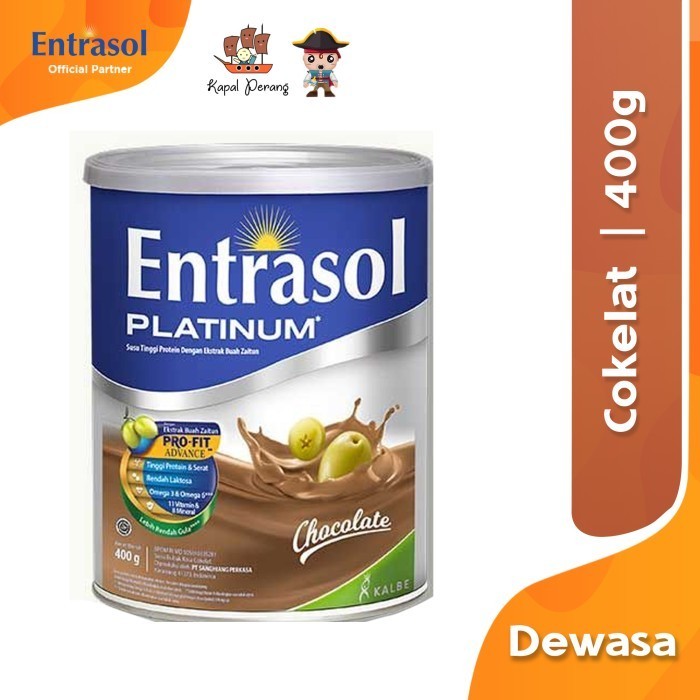

[[PROMO]]BEST SELLER Entrasol Platinum Cokelat 400 gram