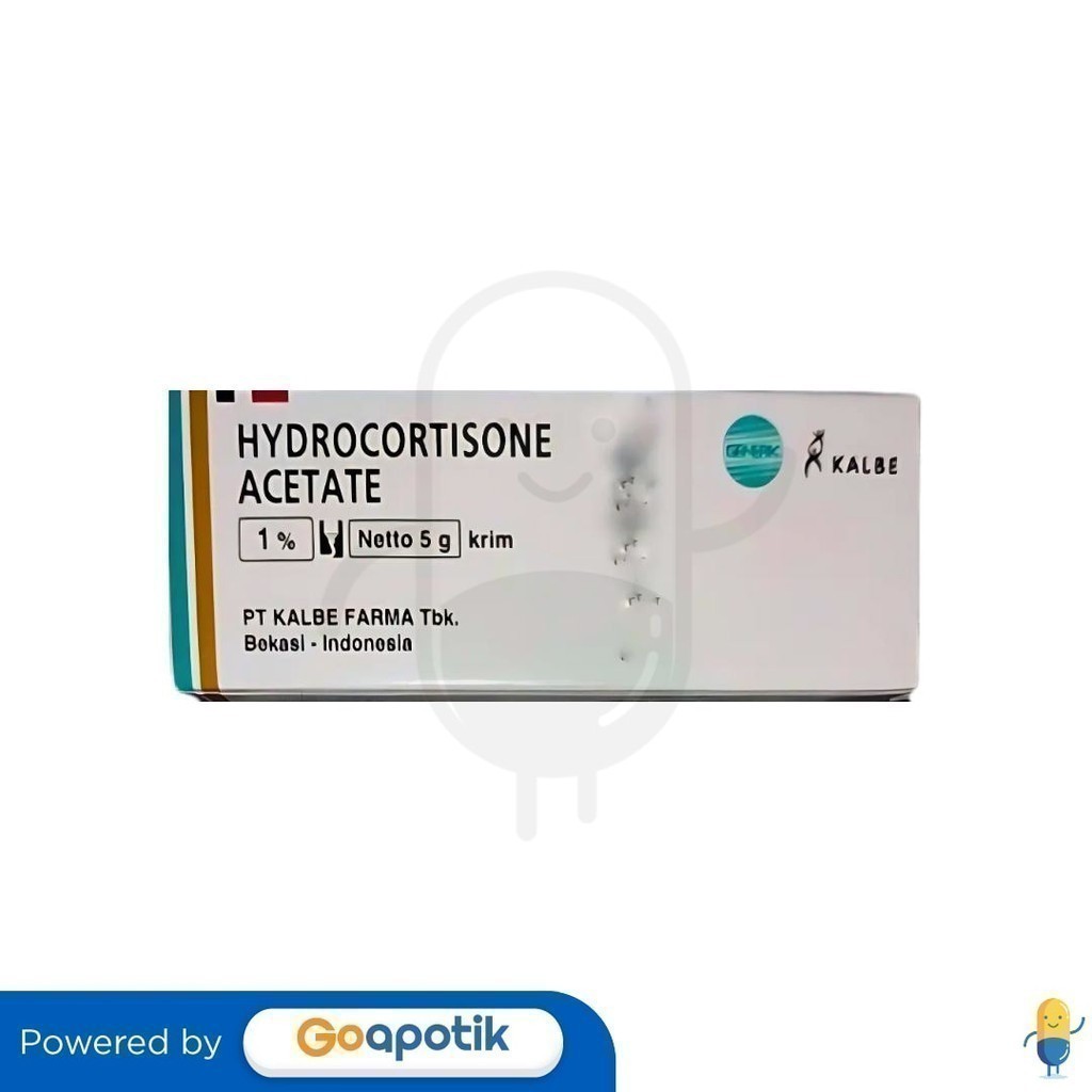 Hydrocortisone Kalbe Farma 1% Krim 5 Gram