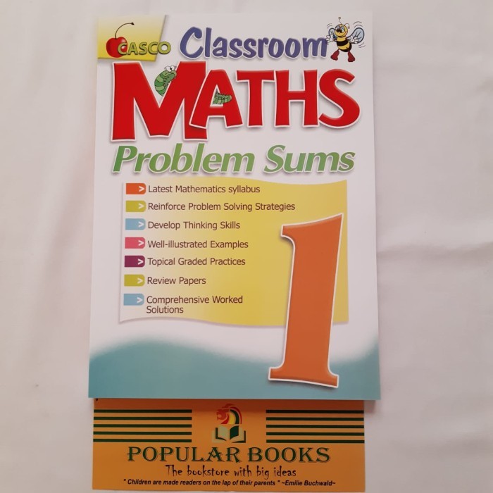 

Classroom Maths Problem Sums - Primary 1