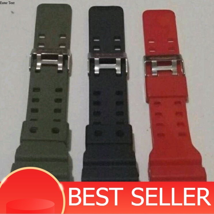 TERBARU STRAP TALI JAM TANGAN CASIO G-SHOCK GA-800 GA-700 GA800 GA700 GA 800 GA 700 FREE 2 PEN TERLA