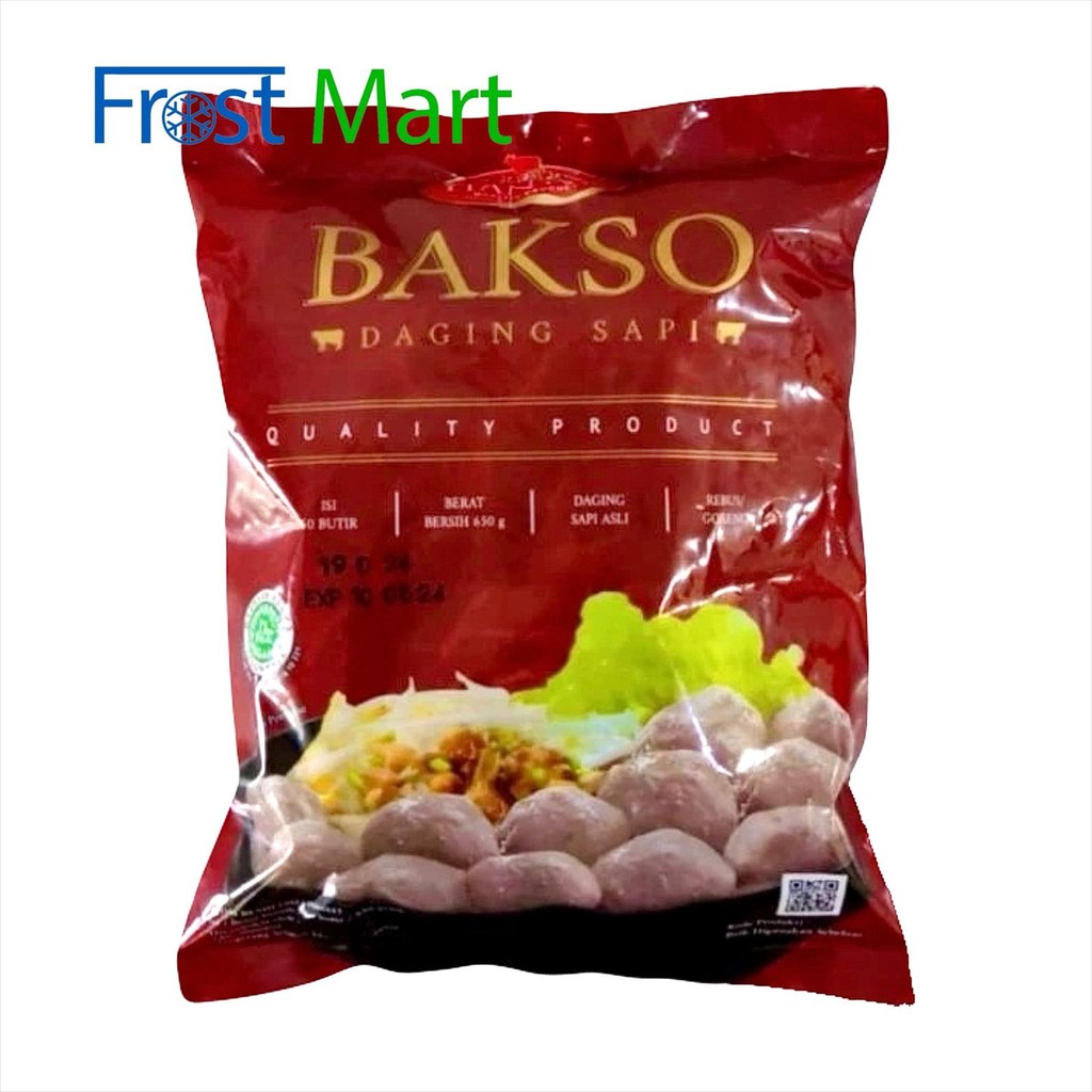 

Hanwe Bakso Sapi Premium Baso Sapi 650Gr isi 50pcs