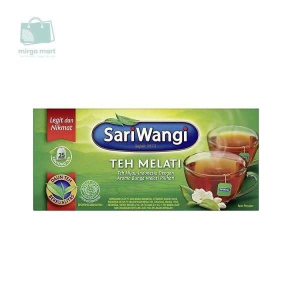

SARIWANGI TEH MELATI TEA BAG ISI 25 PCS X1.9 GR