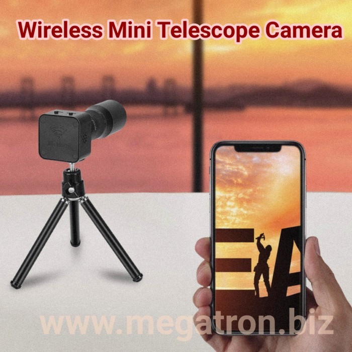 Wireless Mini Telescope Camera - Pantau live jarak jauh dari mana saja