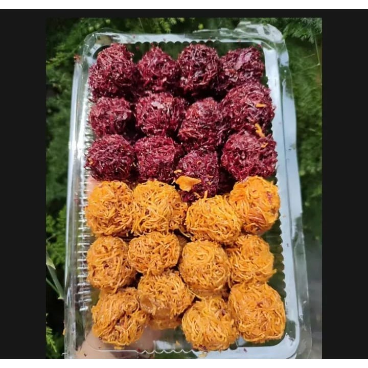 

DISKON Grubi Kremes Mix 42 Butir | Kremes Ubi | Ubi Kremes Grubi Manis Gula Jawa Renyah I Cemilan Jadul