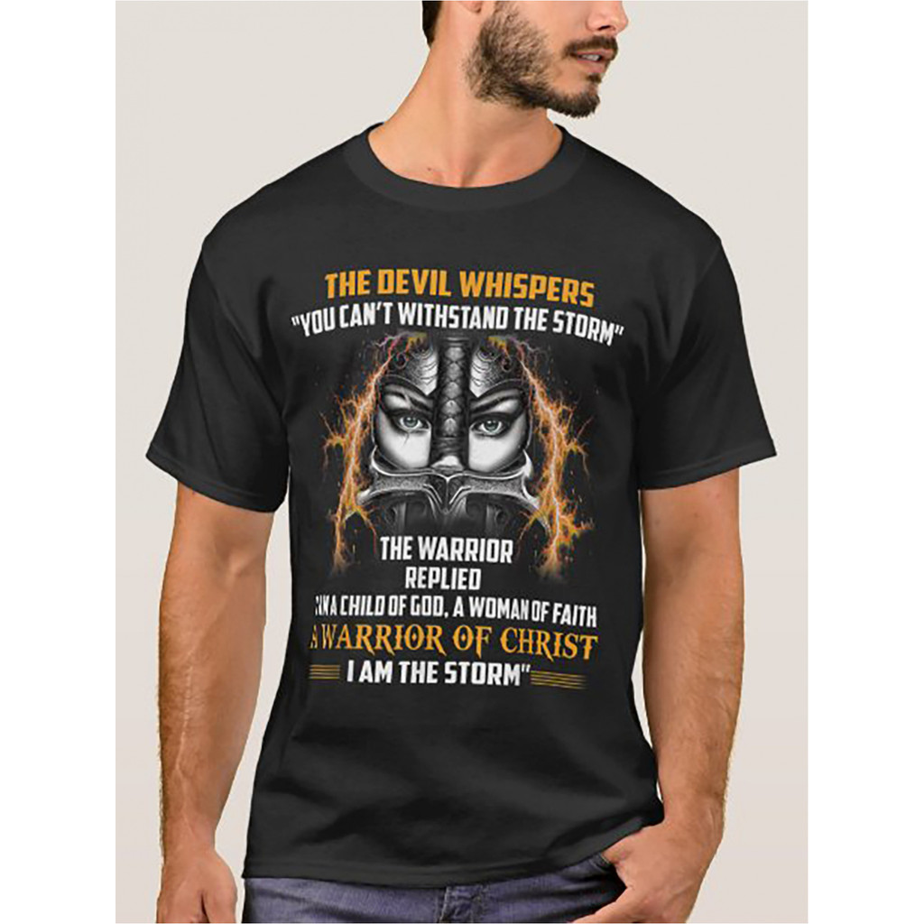 Kaos Wanita Templar Kristen, Prajurit Wanita Tuhan, Desain Rohani Inspiratif, Bahan Nyaman Dipakai S