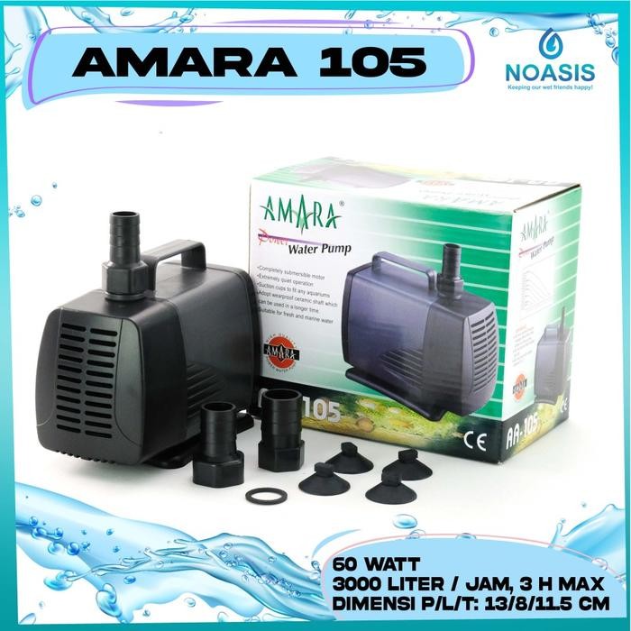AMARA AA-105 AA 105 POMPA AQUARIUM KOLAM DAN HIDROPONIK AKUARIUM - AM-105