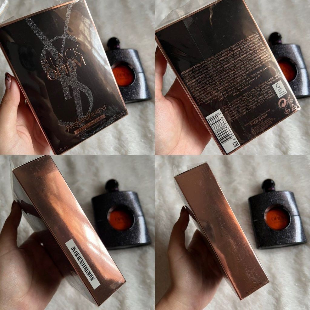YSL Black Opium Eau de Parfume 90ml Original Exp 2026 Parfum Minyak wangi