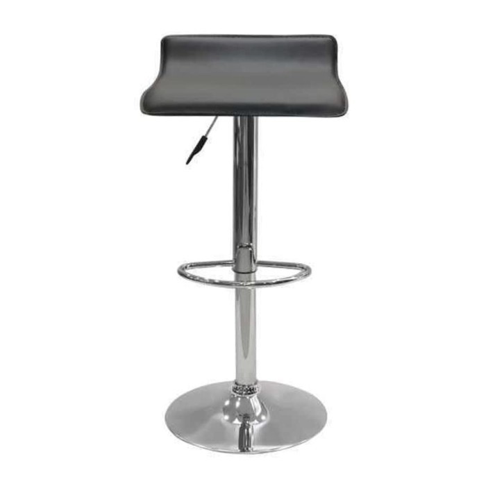 Kursi Bar Stool Kulit Sintetis INFORMA Kursi kafe Hidrolik Minimalis