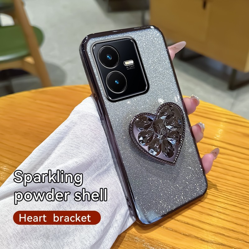 case Hp VIVO Y22s Casing Silikon Untuk VIVOY22s Phone Casing Softcase cewek lembut Cover Braket Cint