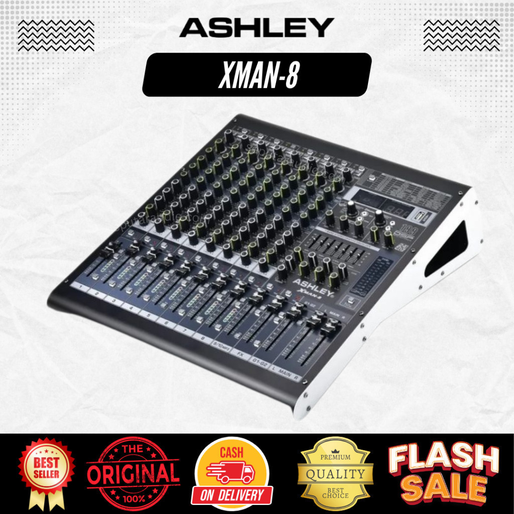 Mixer Ashley X-Man 8 Channel Original
