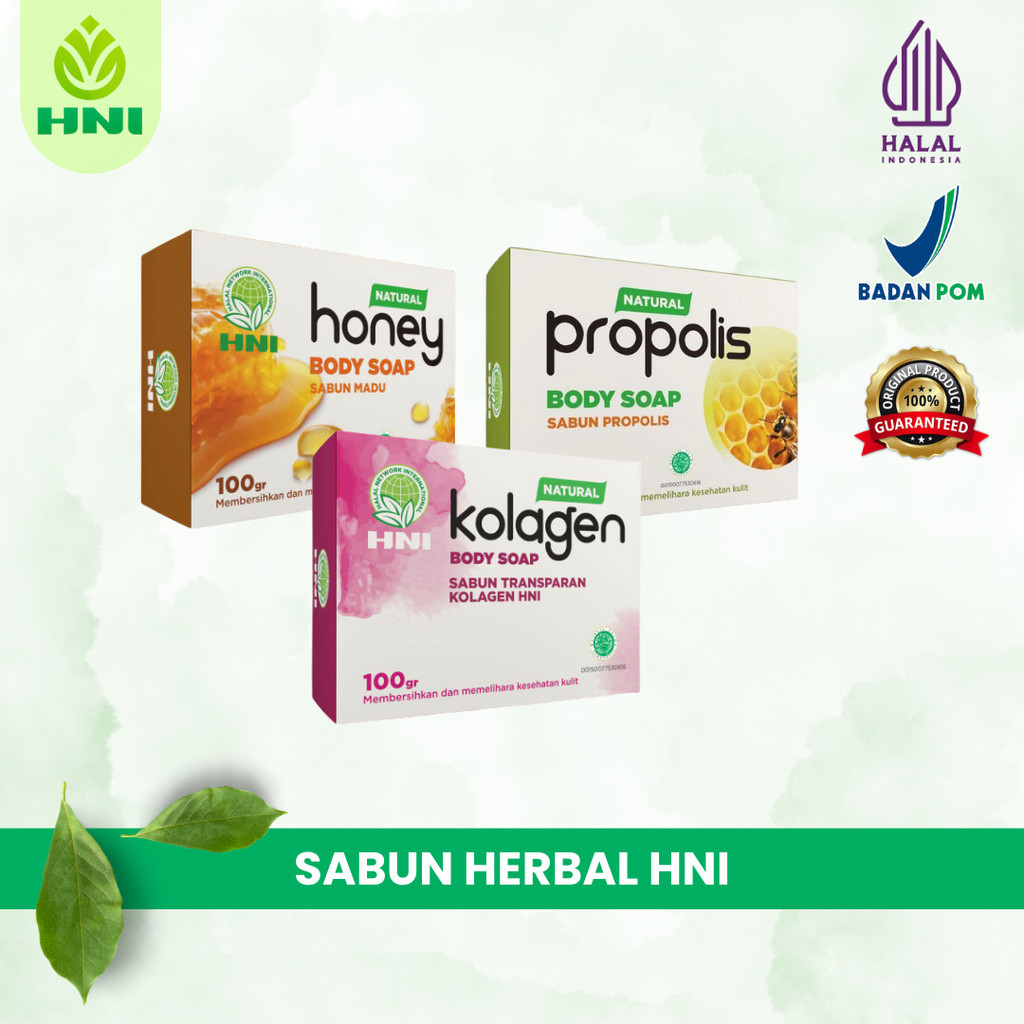 

Sabun Kolagen / Madu / Propolis - Herbal Kecantikan Alami