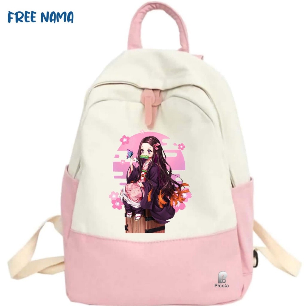 TAS RANSEL ANAK BACKPACK ANAK SEKOLAH ANIME NEZUKO KAMADO