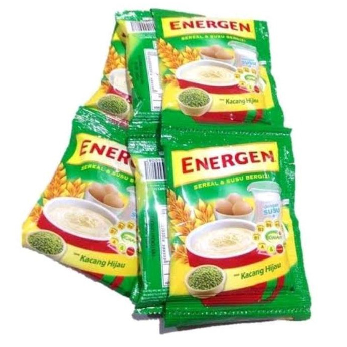 

Energen SEREAL Kacang Hijau 1 renceng isi 10 sachet