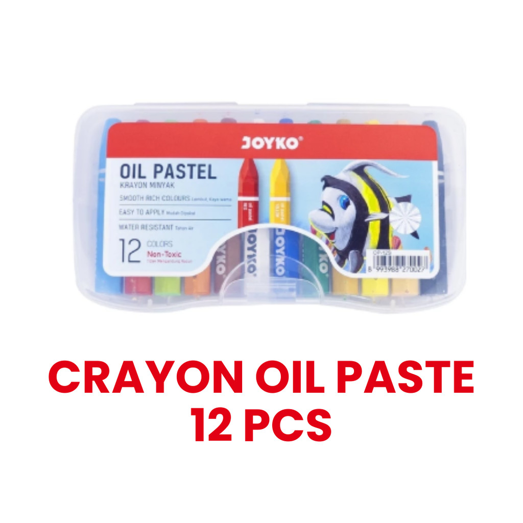 

Free Crayon Joyko 12 Pcs