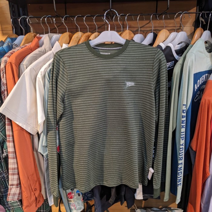 EIGER KAOS WANITA PANJANG FLEE GLEE TEE - GREEN