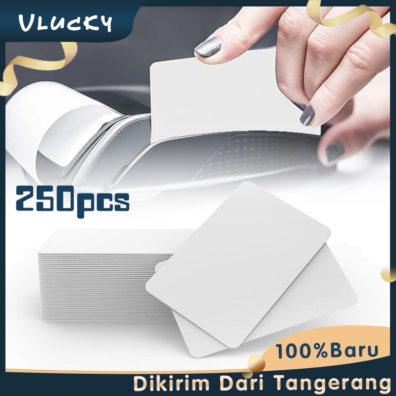 Kartu PVC Polos Isi 250 PVC Blank ID Card Kartu Printable Inkjet ID Card
