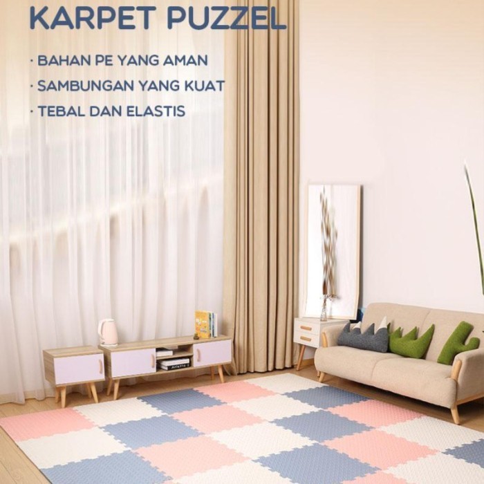 Samono SMP20 Matras Puzzle Alas Lantai Evafoam Tebal 30x30CM Karpet