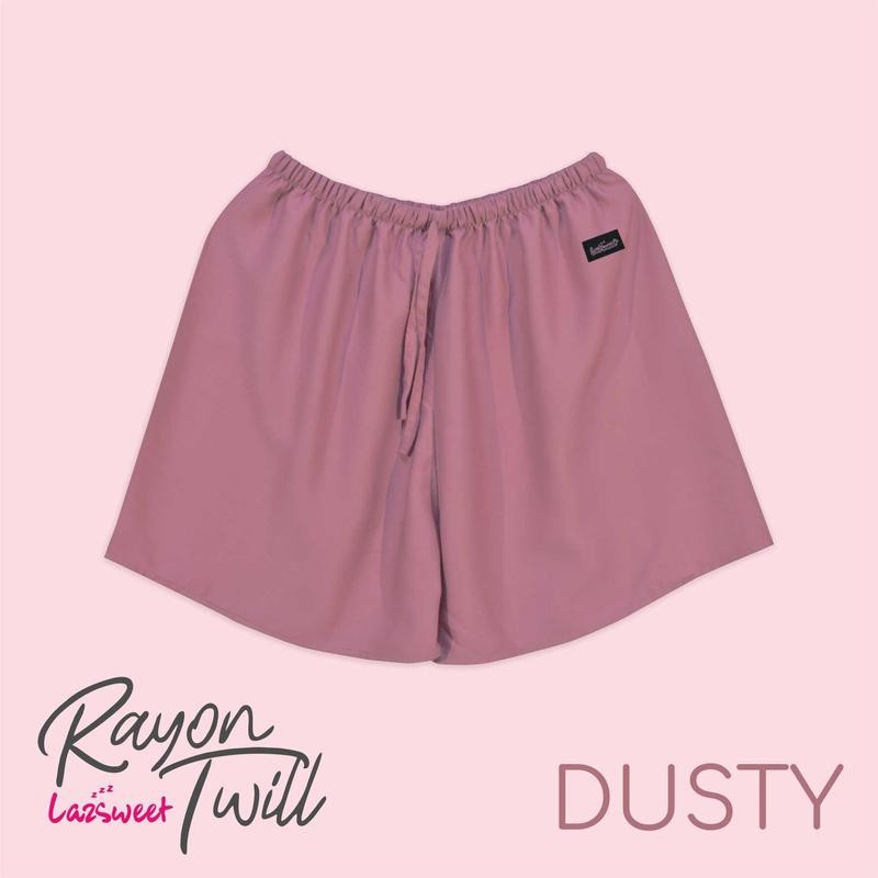 

XL 2XL 3XL Celana Pendek Wanita RAYON TWILL PREMIUM - Lazsweet
