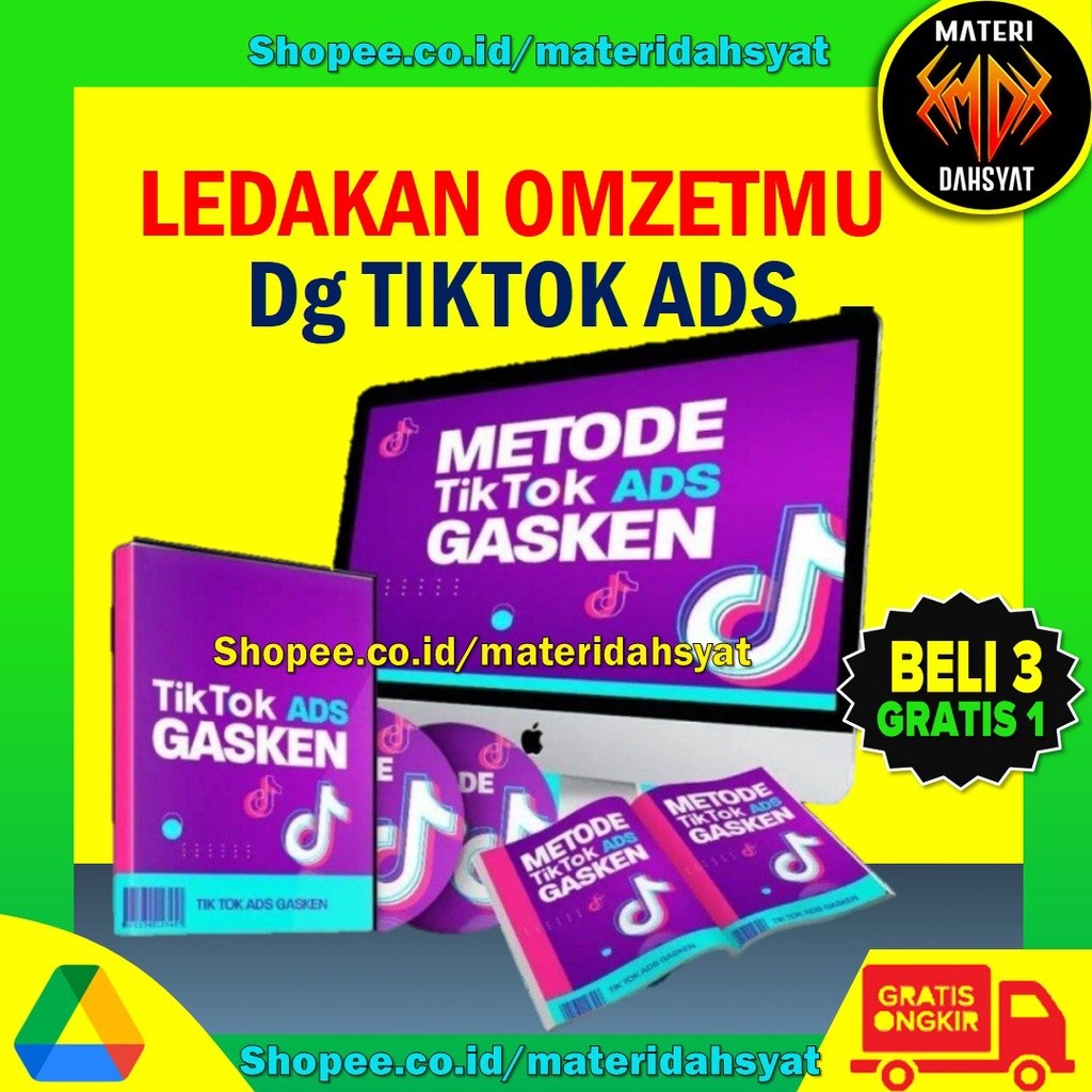 TIKTOK ADS GASKEN - Raih Cuan GEDE Dari Tiktok Ads