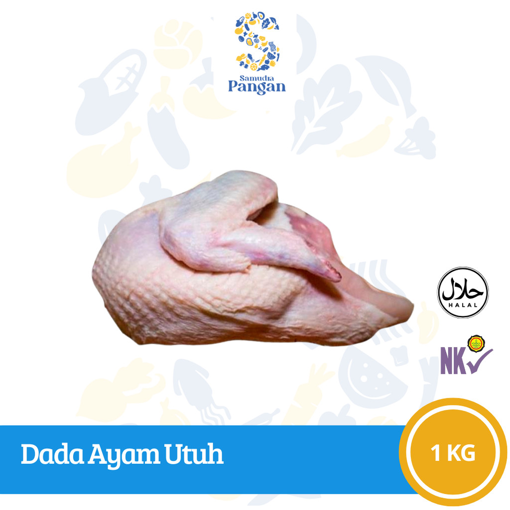

Dada Ayam Utuh - whole chicken breast 1kg