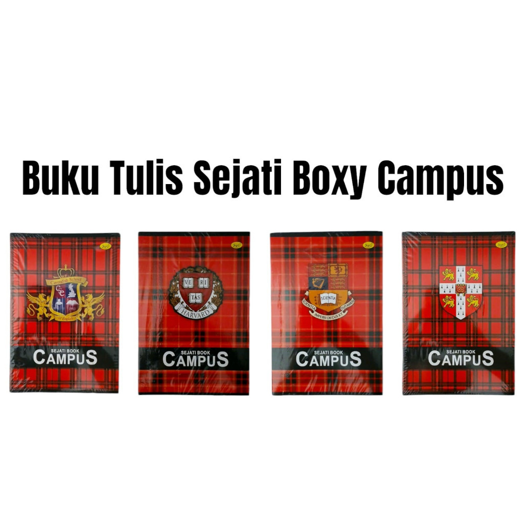 

Buku Tulis SEJATI BOXY 42lembar CAMPUS/KRAFT (10pc)