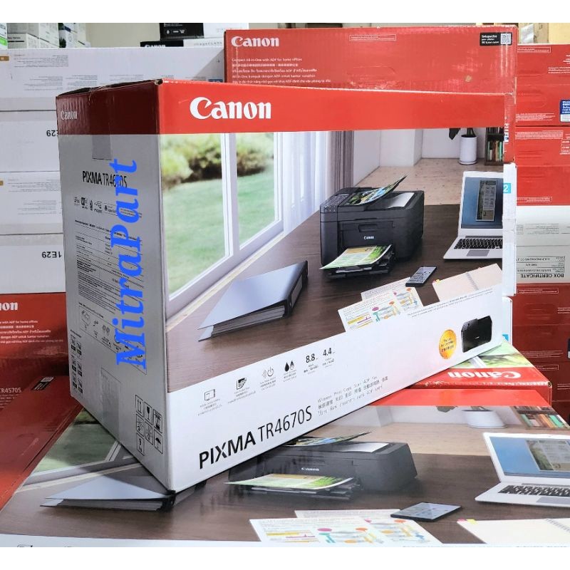 

Canon Pixma TR4670S All in One Wifi Copy Scan F4