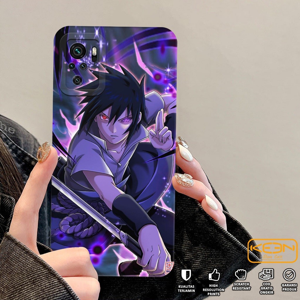 Case Xiaomi Redmi Note 10/Note 10S - Casing Hp Xiaomi Redmi Note 10/Note 10S Motif Naruto - Softcase