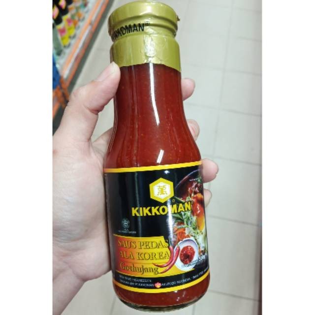 

Kikkoman Gochujang Sauce | Saus Pedas ala Korea Halal 300 gr kikoman - ARM