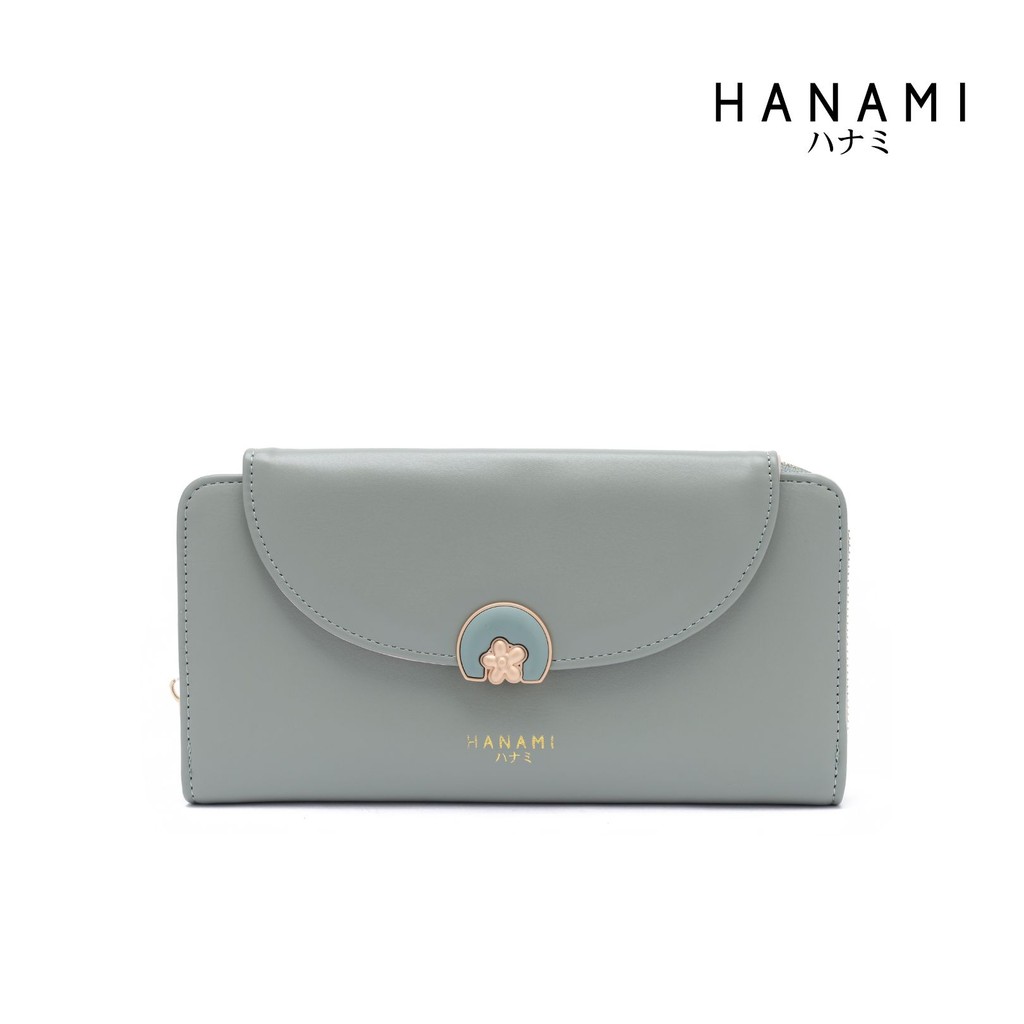HANAMI Dompet Panjang Wanita WA1116B2 Kesha Kulit Simple Cantik Elegan Mewah Wallet Premium Terbaru