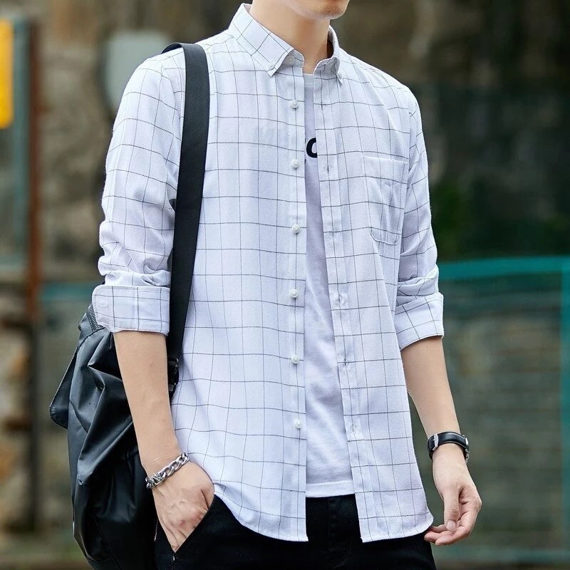 [NEW] Kemeja Pria / Baju Pria / Kemeja Flanel Kotak-Kotak / Kemeja Pria Lengan Panjang / Kotak-kotak