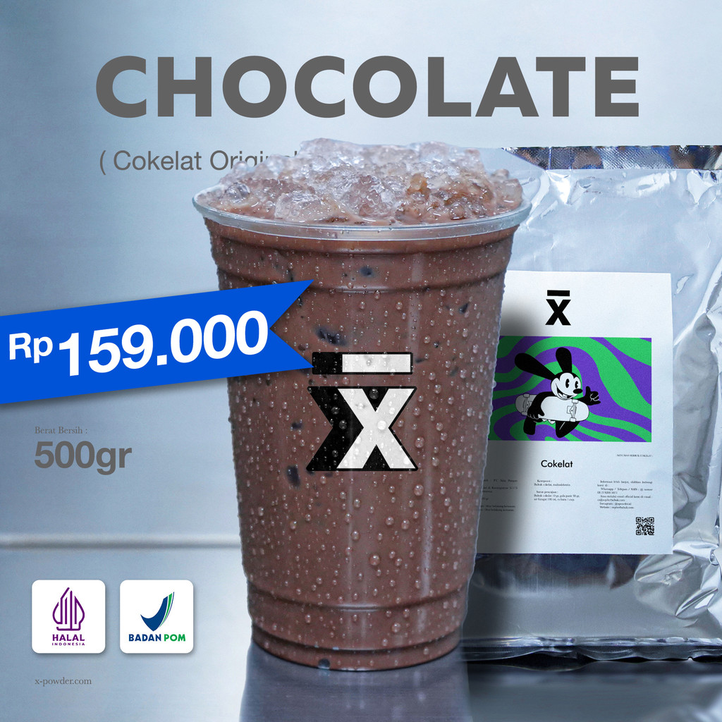 

X Powder - Bubuk Minuman Coklat 500gr