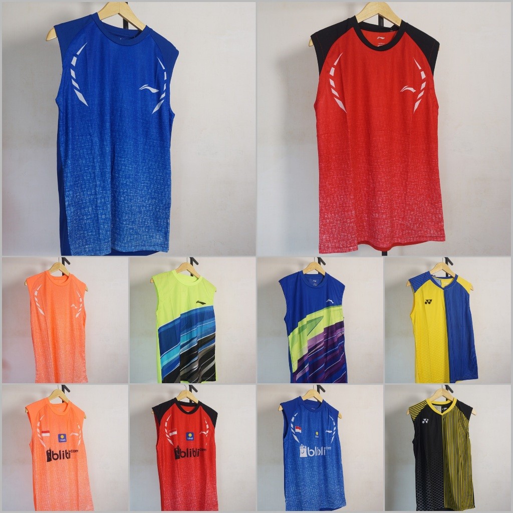 Baju Singlet Badminton 2024