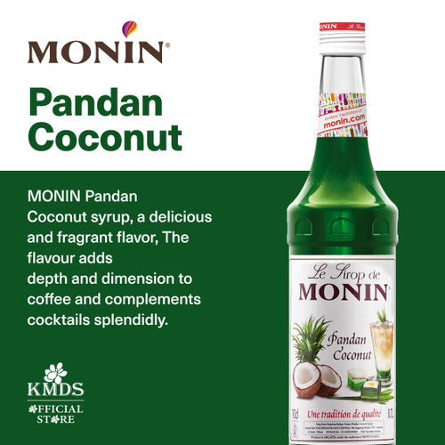 

Monin Pandan Coconut Syrup Kemasan Repack Sirup Made in France