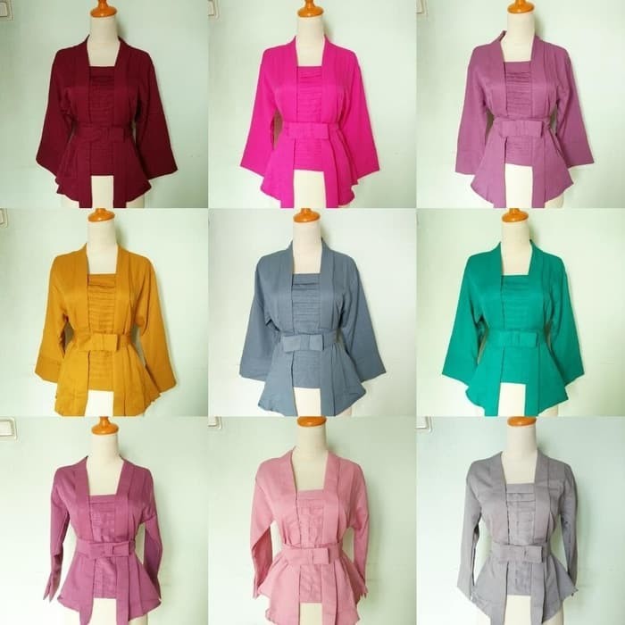 

Atasan Kebaya Modern Kutubaru Aneka Pilihan Warna