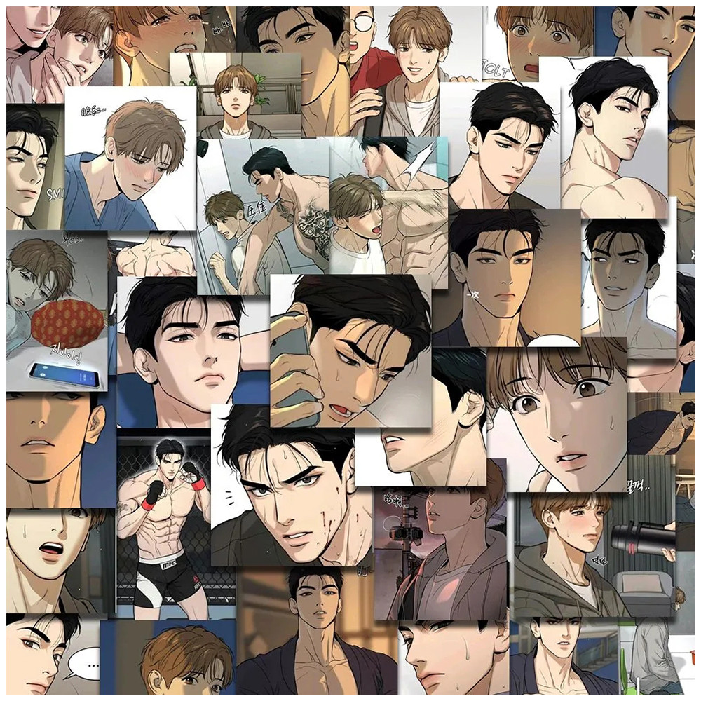 

10/30/60pcs Korean Manwha Jinx Stickers Anime Cartoon Decals Laptop Motorcycle Phone Car Luggage Waterproof Sticker for Kids Toy