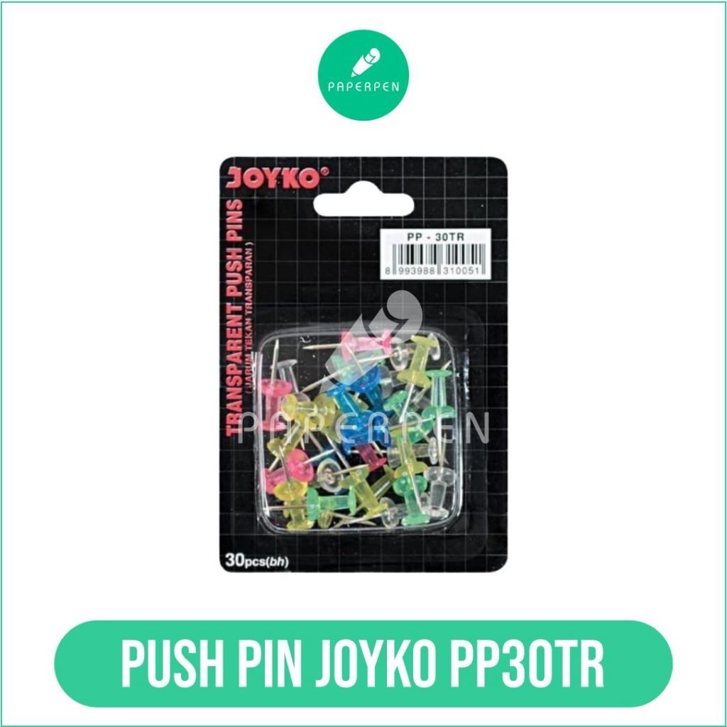 

[MS] Push Pin Joyko Pp30Tr/Tusuk Pin Joyko