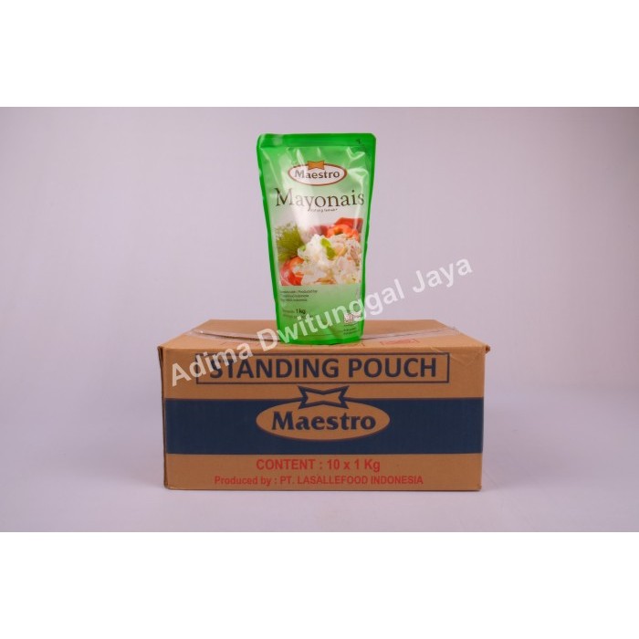 

Maestro Mayonais / Maestro Mayonnaise Kurang Lemak 10x1Kg - Karton