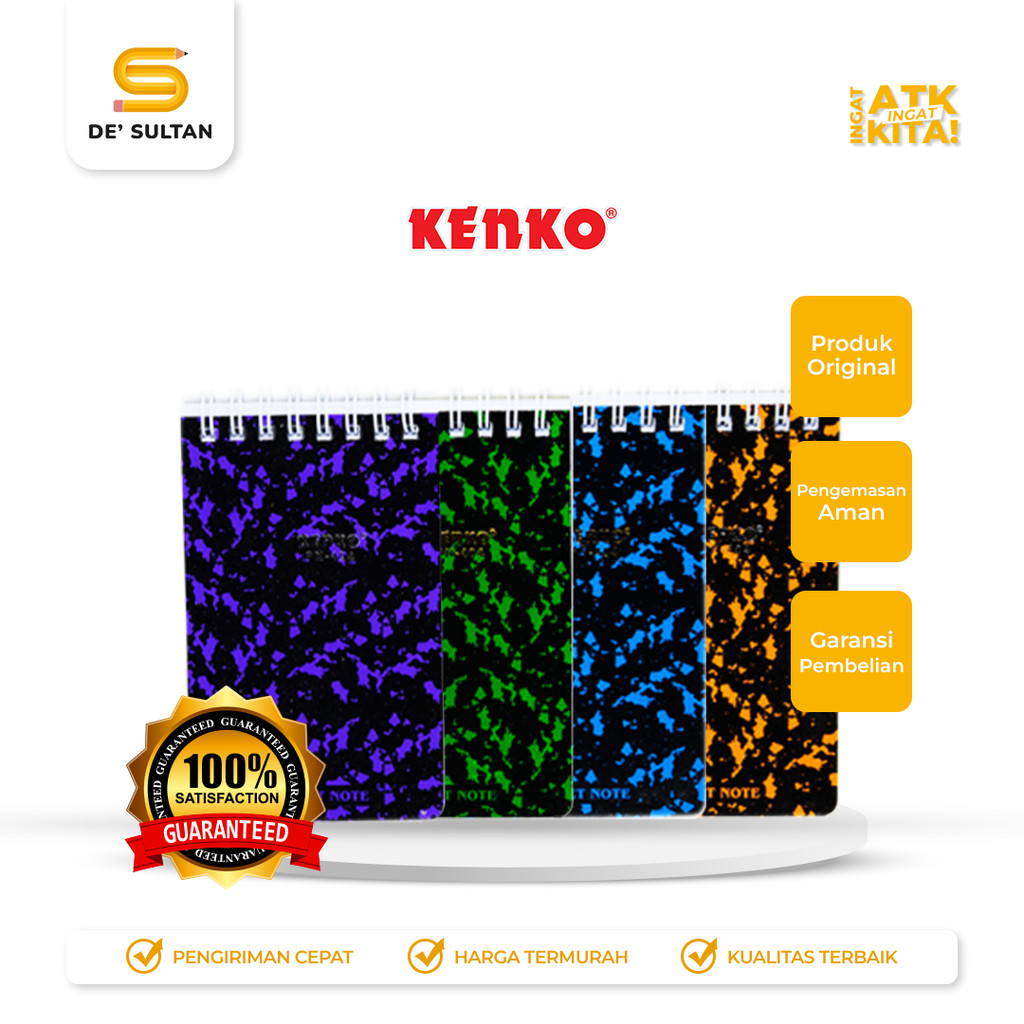 

KENKO BUKU SAKU/ POCKET NOTE PN-404 (1LSN/ 12PCS)