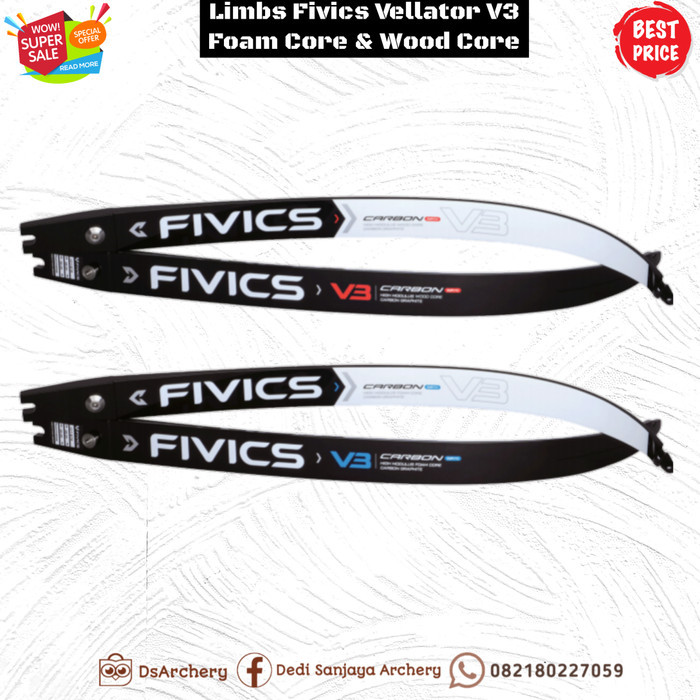 ✨TERLARIS  -Limbs Fivics Vellator V3 (Foam core Dan Wood Core)