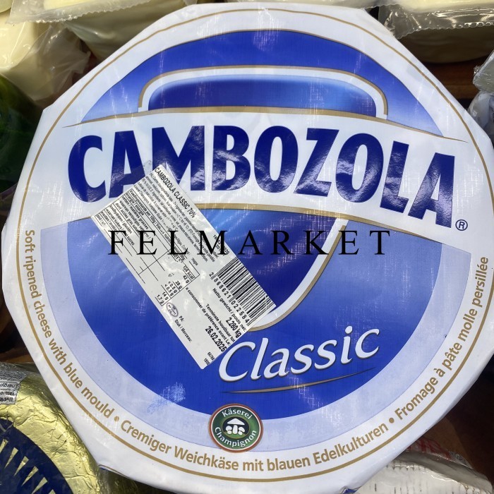 

Keju Cambozola Classic Cows Milk Soft Cheese / 500 grm