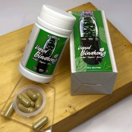 Kapsul Daun Binahong MCI 60 kpsl original Mempercepat Pemulihan Patah Tulang - Luka Pasca Operasi