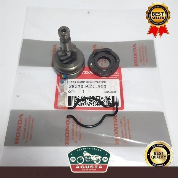 Gear Gigi Pinion Kick Stater Assy Honda Beat Fi Scoopy FI KZL Kualitas Ori