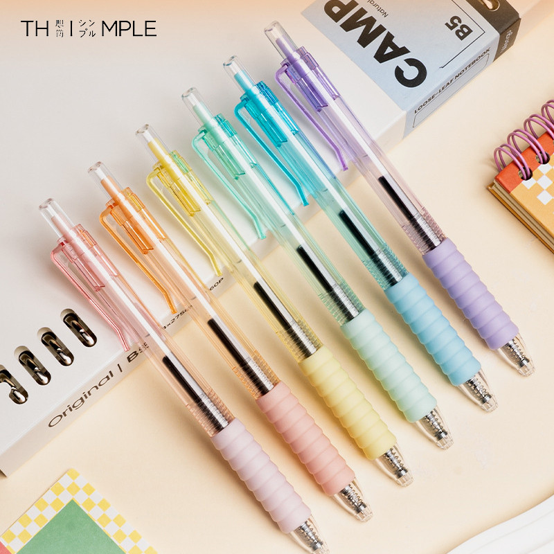

pena gel 0.5 mm Hitam Merah 2 Warna/Pulpen Gel Alat Tulis Sekolah Kantor Pen Warna Pena-THIMPLE